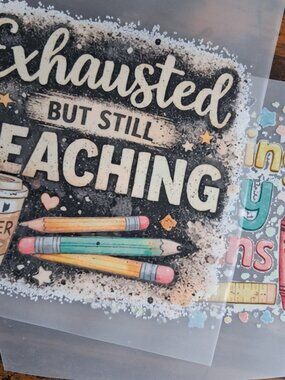 Teacher DTF Heat Transfers